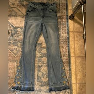 High Waisted Bootcut Jeans